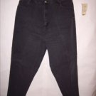 Carolina Blues Black Denim Jeans size 22 Tall EUC