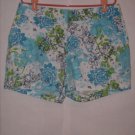 Fashion Bug Floral Print Shorts size 16 Cute