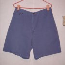 Faded Glory Lavender Denim Jean Shorts size 18 AVG