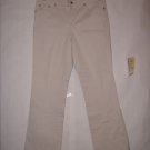 Arizona Jean Co Beige denim khaki Pants size 34x28 Women's