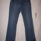 Men's Ocean Pacific OP Blue Denim Boot cut Distressed Jeans size 34x32