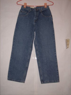 Lee Loose Straight Leg Denim Jeans Size 10H NWT Lower on waist