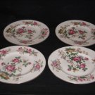 Wedgwood Charnwood Fine China WD-3984 8" Salad Plate Set of 4 Good Condition