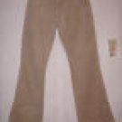 Hydraulic Corduroy beige Boot Cut Low Pants size 7/8