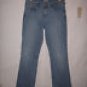 Levi's 515 Boot cut Distressed Blue denim Jeans Size 8 Long