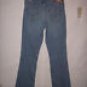 Levi's 515 Boot cut Distressed Blue denim Jeans Size 8 Long
