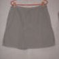 L.L. Bean Grean plaid Cotton Skort size 14 Reg with Tie Belt