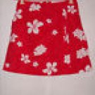White Stag Floral Print Stretch Skort Size 6 Ladies