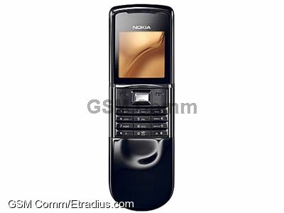 Nokia 8800 Sirocco Edition (dark (black))