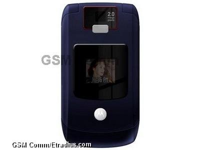 Motorola RAZR V3x (cosmic universe blue)