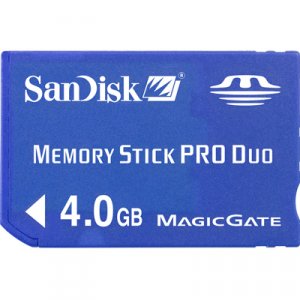MemoryStick Pro Duo - 4 GB