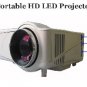 Portable hd led projector HDMI 1080p with USB/SD reader