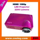Cheap digital projector support HDMI 1080p (D9H)