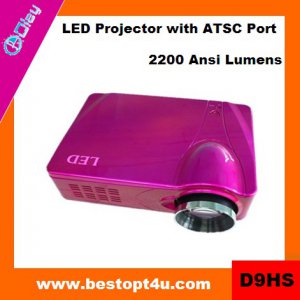 Portable hd led video projector 1080p (D9HS)