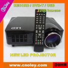 Portable mini led projector with DVB-T/USB/Record function (D9HR)