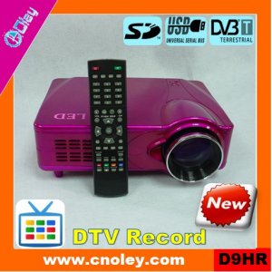 portable mini projector with DVB-T/USB/SD (D9HR)