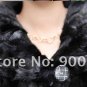 Top Qulity, Luxury, Genuine Real Hooded Pieced Mink Fur Coat