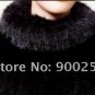 Gorgeous Genuine REAL Hand Knited Mink Fur Shawl