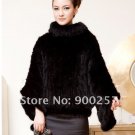 Gorgeous Genuine REAL Hand Knited Mink Fur Shawl