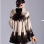 BEAUTIFUL, GENUINE REAL HOODED MINK FUR STROLLER