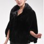 Top Qulity, Luxury, Genuine Real Mink Fur Coat Black / Grey