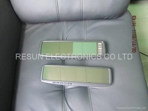 Clip-on 4.3 inch car rearview mirror lcd monitor