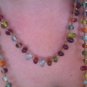 Artisan Beaded gemstone necklace