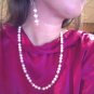 Pearl and Crystal Jewelry Set - Great for weddings!