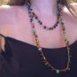 Artisan Beaded gemstone necklace