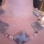 Amethyst and Agate Necklace and Earring Jewelry set