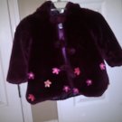 Toddler's Winter Coat Grape color 24 mos.
