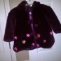 Toddler's Winter Coat Grape color 24 mos.