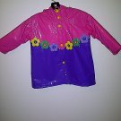 Raincoat With Hood, Hot Pink