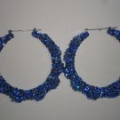 Blue-Berrys - Swarovski Crystal Bamboo Earrings On Sale Lowest Price