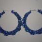 Blue-Berrys - Swarovski Crystal Bamboo Earrings On Sale Lowest Price