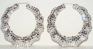 Swarovski Bamboo Earrings