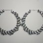 Zebra Swirl Swarovski Crystal Bamboo Earrings On Sale Lowest Price