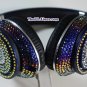 Beats Studio Over Ear Headphones made with Blue Iridescent Swarovski Elements