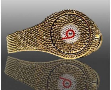 Beats Studio Over Ear Headphones made with  Swarovski Elements