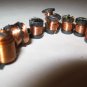 LOT OF 69 PURE COPPER Wire SPOOLS SCRAP Bright Clean SHINY + Pennies Coins BAR