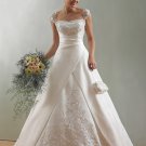 Custom made wedding dress