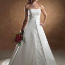 Custom made wedding dress