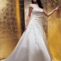 Custom made wedding dress