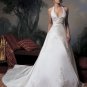 Custom made wedding dress