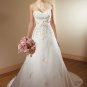Custom made wedding dress