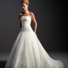 Custom made wedding dress