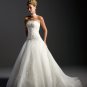 Custom made wedding dress