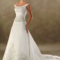 Custom made wedding dress