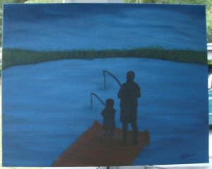 Fishing with My Buddy