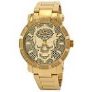 Just Bling Men's JB-8100 E-Skull Diamond Watch